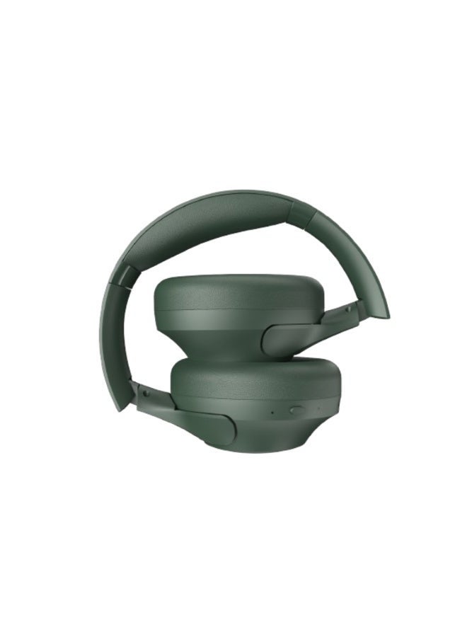 ENGAGE ANC E11 Bluetooth Headphones – Wireless Over-Ear with Active Noise Cancellation, Upto 50H Playtime with High-Fidelity Audio, Forest Green - Image 3